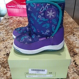Purple Girls Snow boots